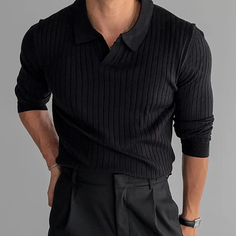 SUWON V-NECK POLO