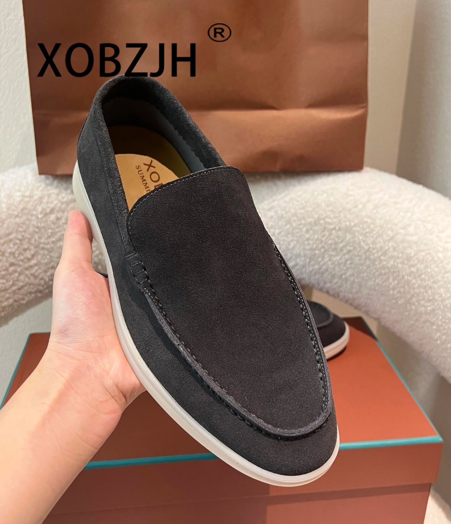 OLD MONEY SUEDE LOAFERS