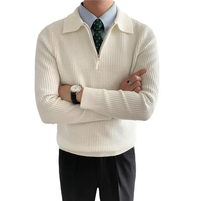 Polo zipped sweater