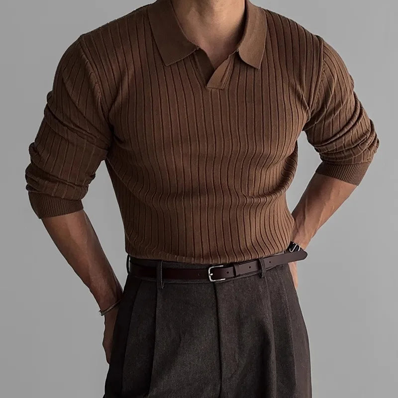 SUWON V-NECK POLO