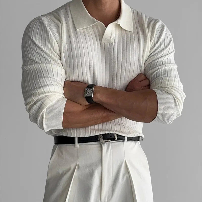 SUWON V-NECK POLO