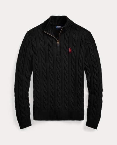 Polo zipped sweater