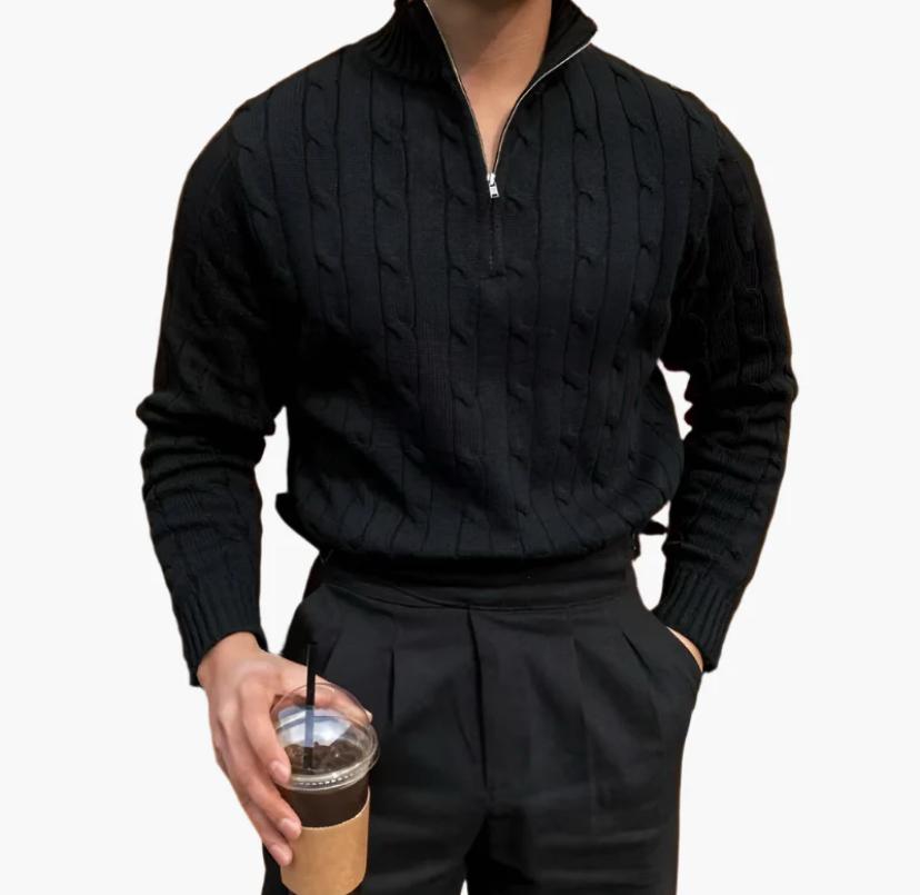 Polos half zip sweater