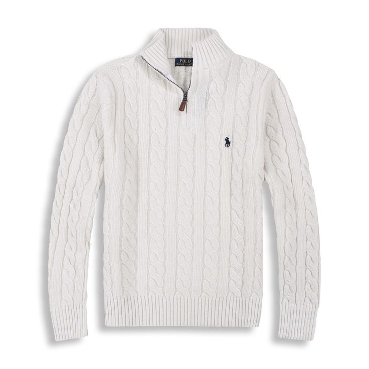 Polo zipped sweater