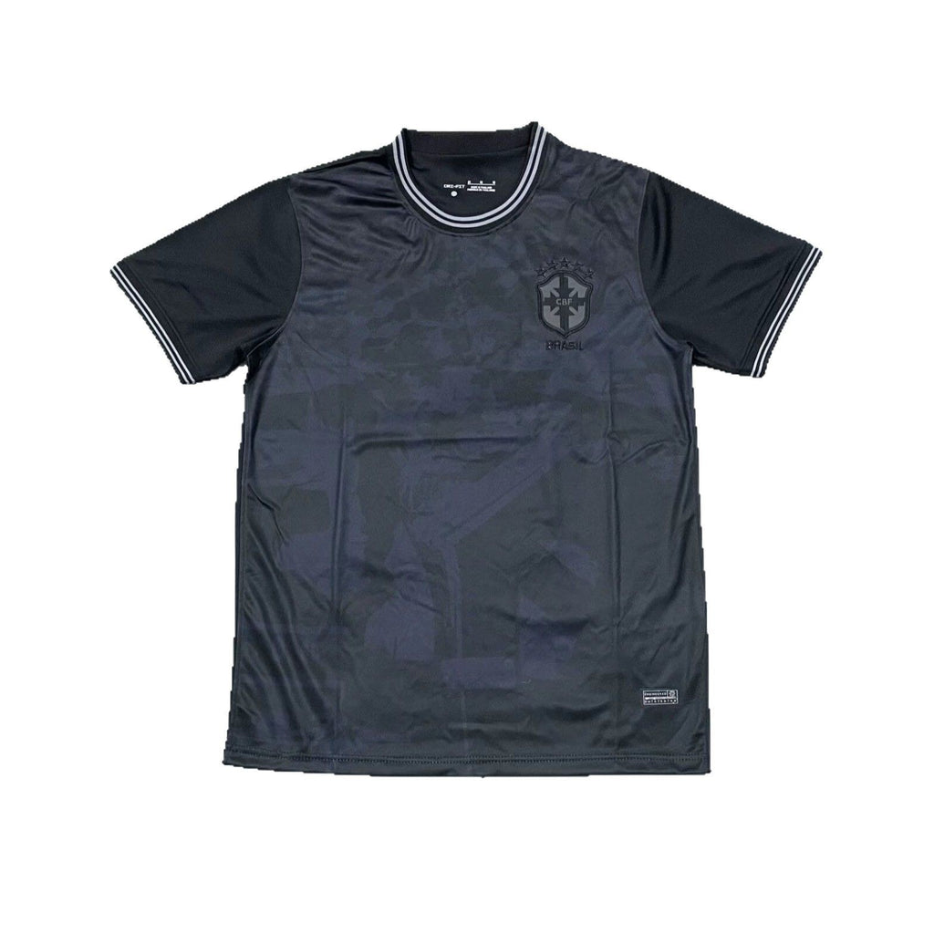 Football Jersey 2022 World Cup Brazil Co-Branded Jersey Italy 125Th Anniversary Short-Sleeved Single Top Team