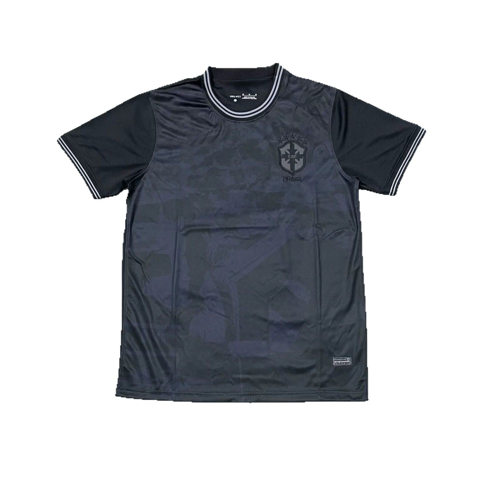 Football Jersey 2022 World Cup Brazil Co-Branded Jersey Italy 125Th Anniversary Short-Sleeved Single Top Team