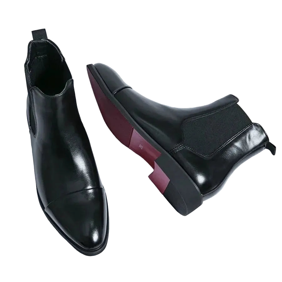 Passionis Crimson Elite Heritage Leather Chelsea Boots