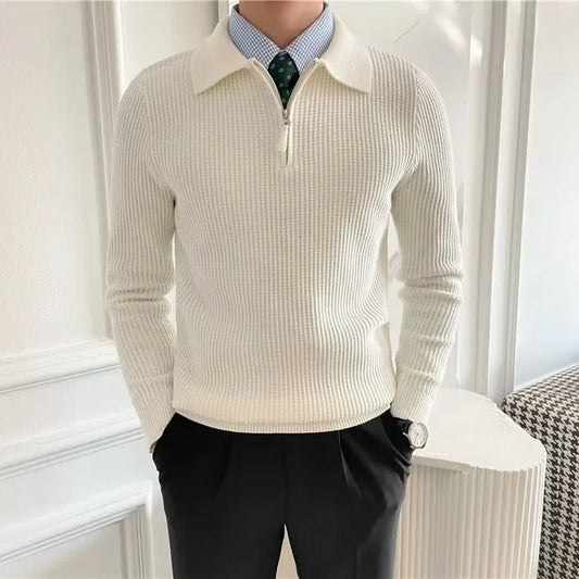 Polo zipped sweater