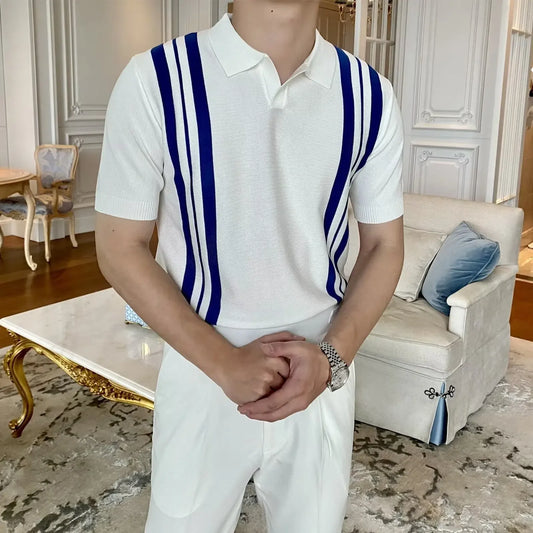 FLORENCE STRIPED POLO