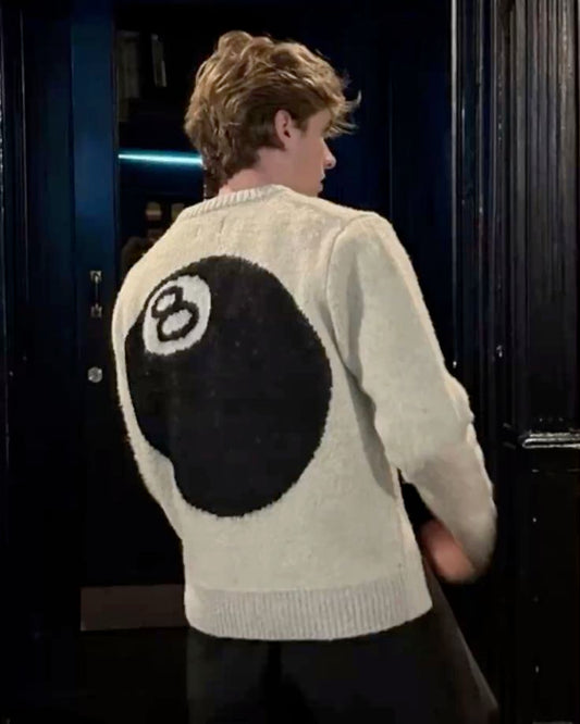 The 8 Ball Statement – old money Knit Sweater