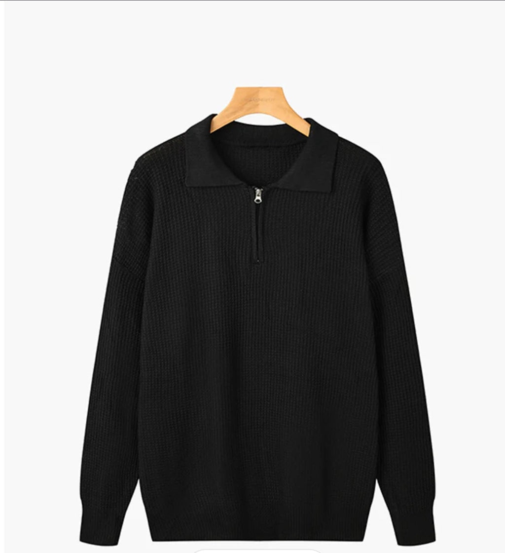 PASSIONIS | ZARA ZIPPED SWEATER