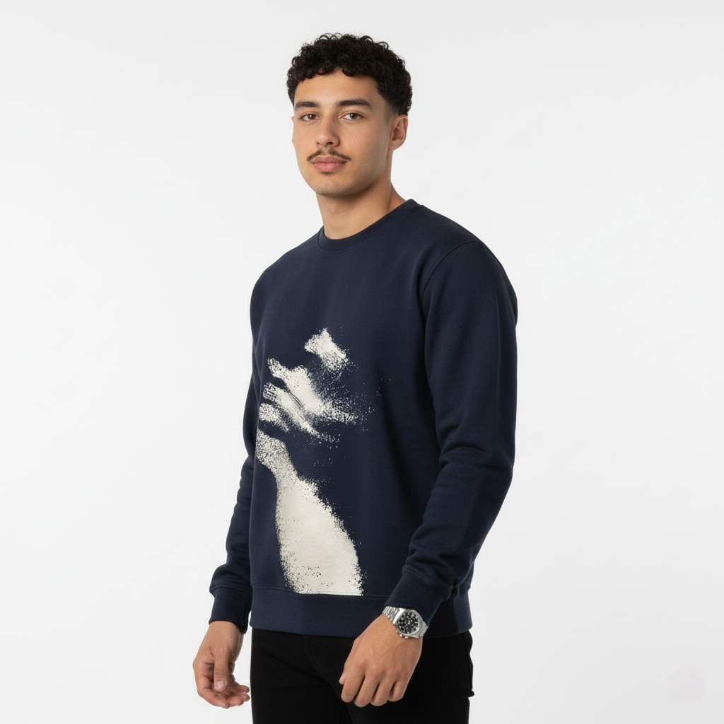 PASSIONIS | ZARA thereal Nebula Oversized Artisan Knit