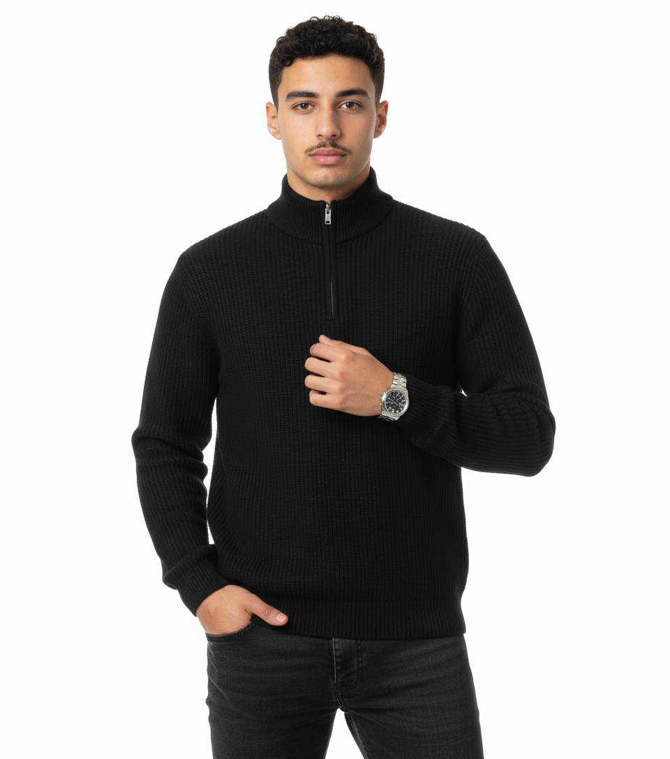 PASSIONIS | ZARA ZIPPED SWEATER