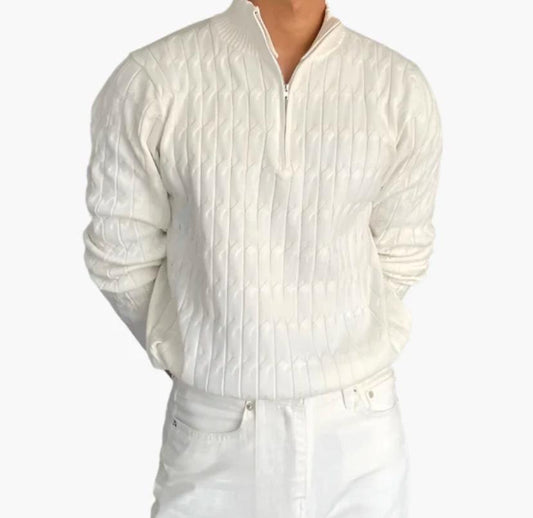Polos half zip sweater