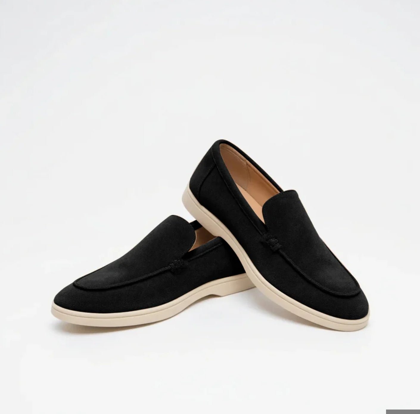 MONOACO OLD MONEY SUEDE LOAFERS